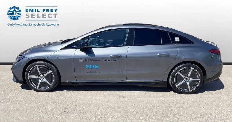 Mercedes-Benz EQE cena 407599 przebieg: 10000, rok produkcji 2023 z Dobra małe 211